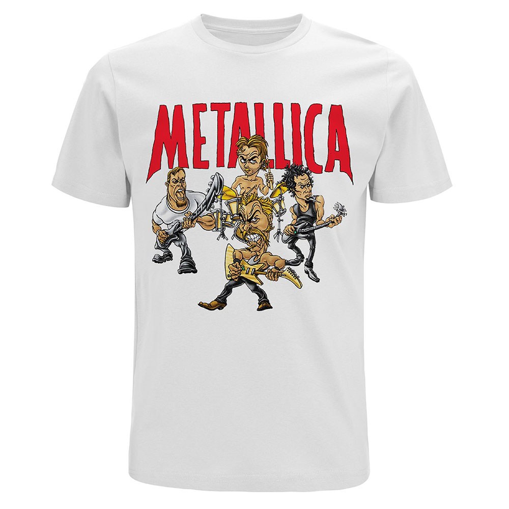 Metallica - Load Chavez Cartoon Tshirt Homme - Blanc